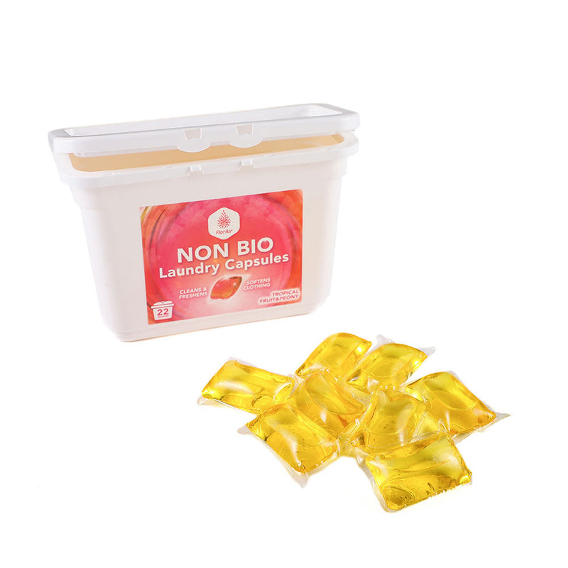 Non Bio Laundry Capsules Tropical Fruit & Peony 22W