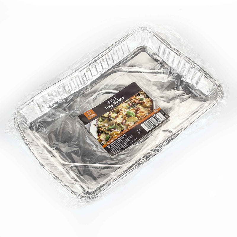 Foil Tray Bake 3PK