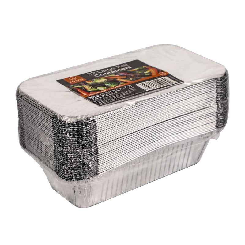 32PK Large Foil Containers