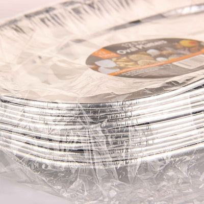 35cm Oval Foil Platter 12PK