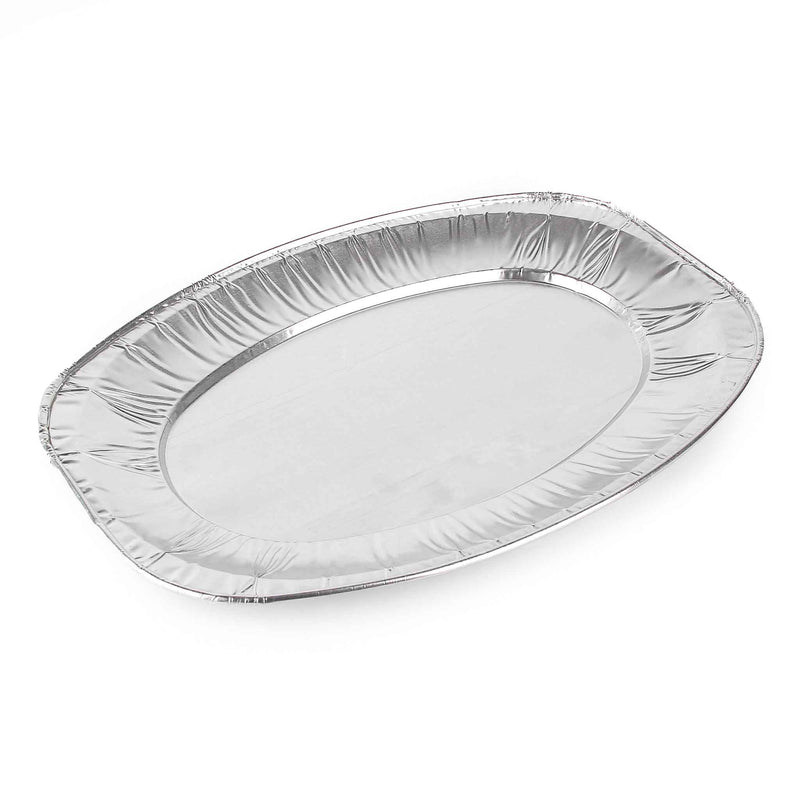 35cm Oval Foil Platter 12PK