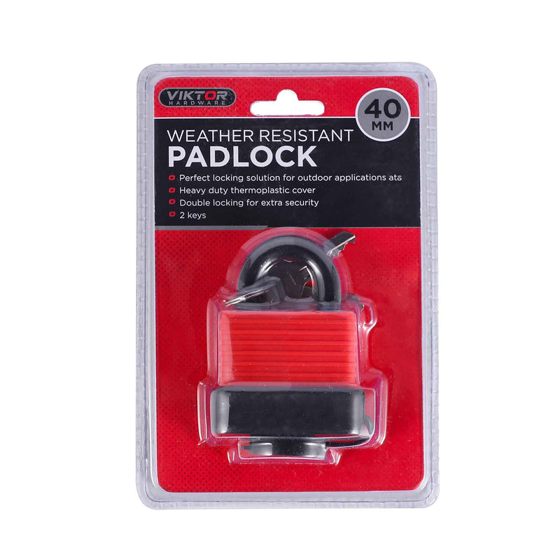 Weather Resistant Padlock 40mm