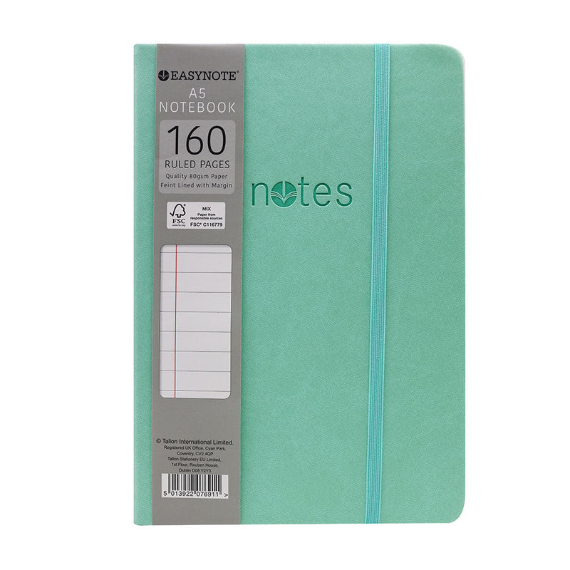 A5 Soft Touch Notebook Pastel Colour