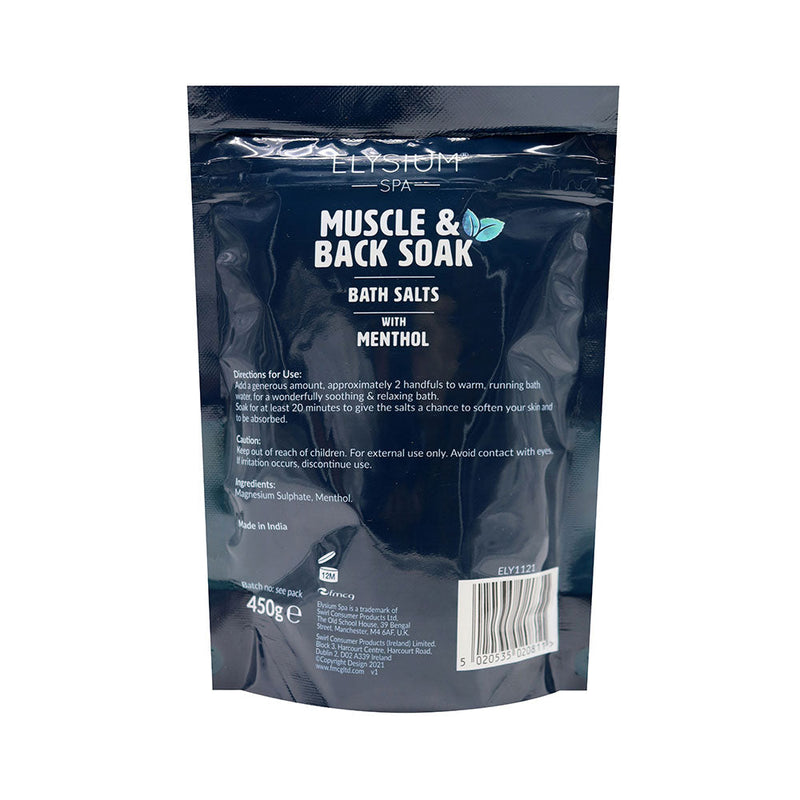 Elysium Spa Muscle & Back Soak Menthol