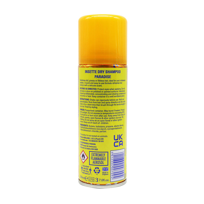 Insette Dry Shampoo Paradise 200ML