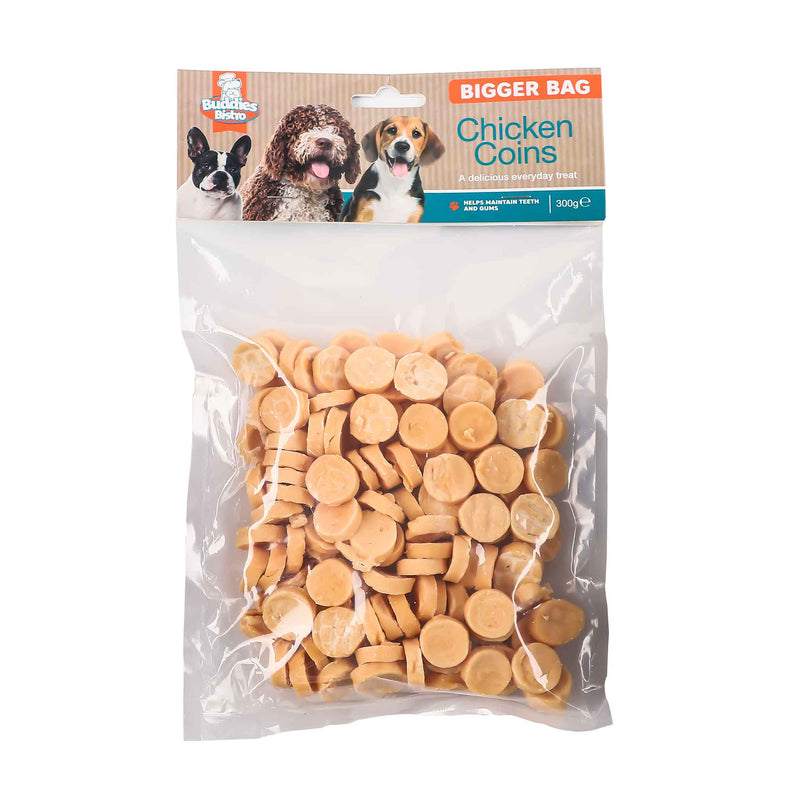 Chicken Coins Dog Treats 300g