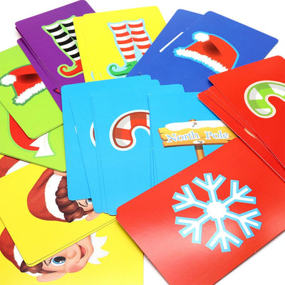Deluxe Jumbo Elf Snap Cards Game