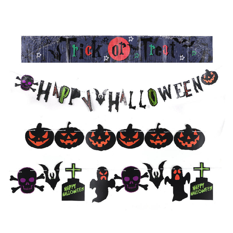 Spooky Banners 4Pack