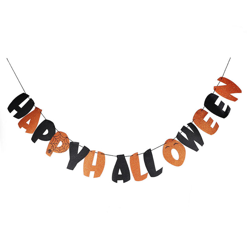 Happy Halloween Garland 8FT