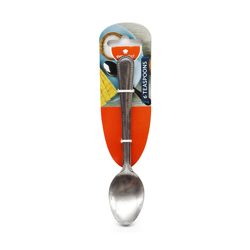 Stainless Steel Teaspoons 6PK