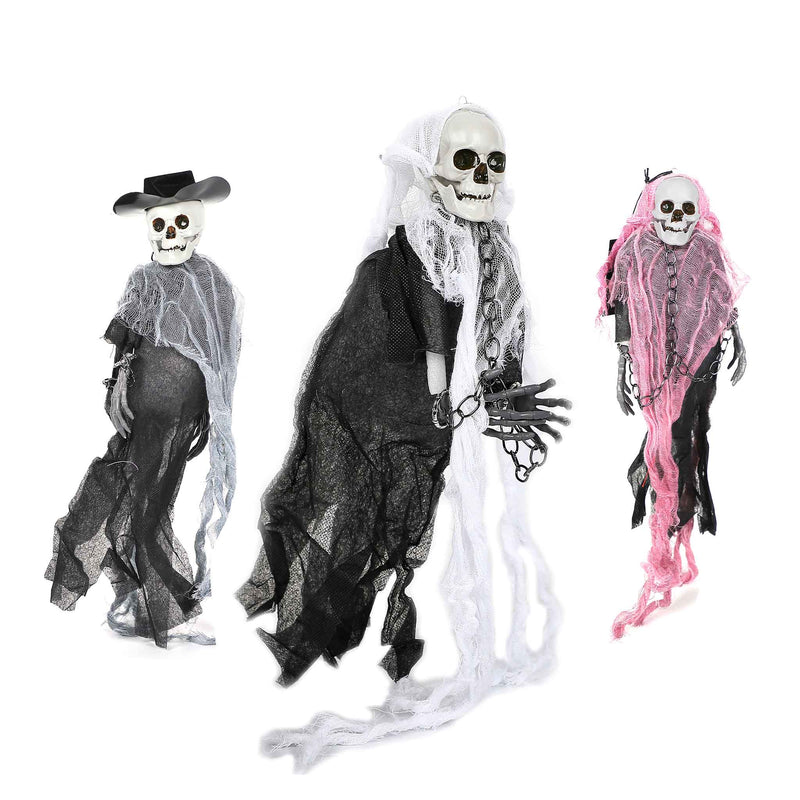 Plastic Ghost Skeleton 49cm