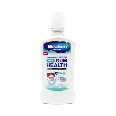 Wisdom Daily Gum Health Alcohol Free Mouthwash 500ML