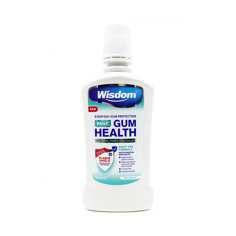Wisdom Daily Gum Health Alcohol Free Mouthwash 500ML