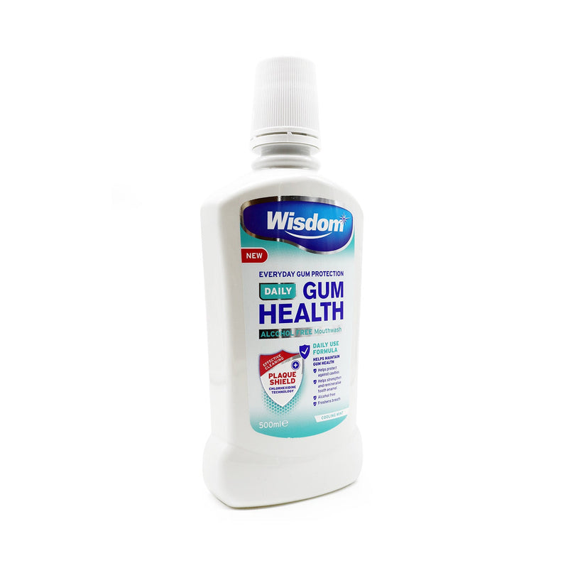 Wisdom Daily Gum Health Alcohol Free Mouthwash 500ML