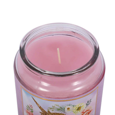 18Oz Scented Jar Candle Unicorn Shimmer