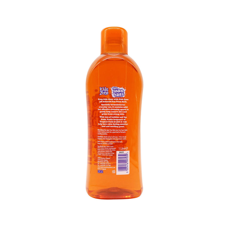 Kids Zone Foam Bath Tropical Tutti Fruitti 1L