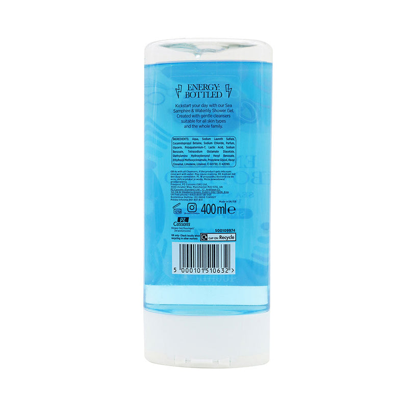 Cussons Creations Shower Gel Energy Sea Samphire & Waterlily 400ML