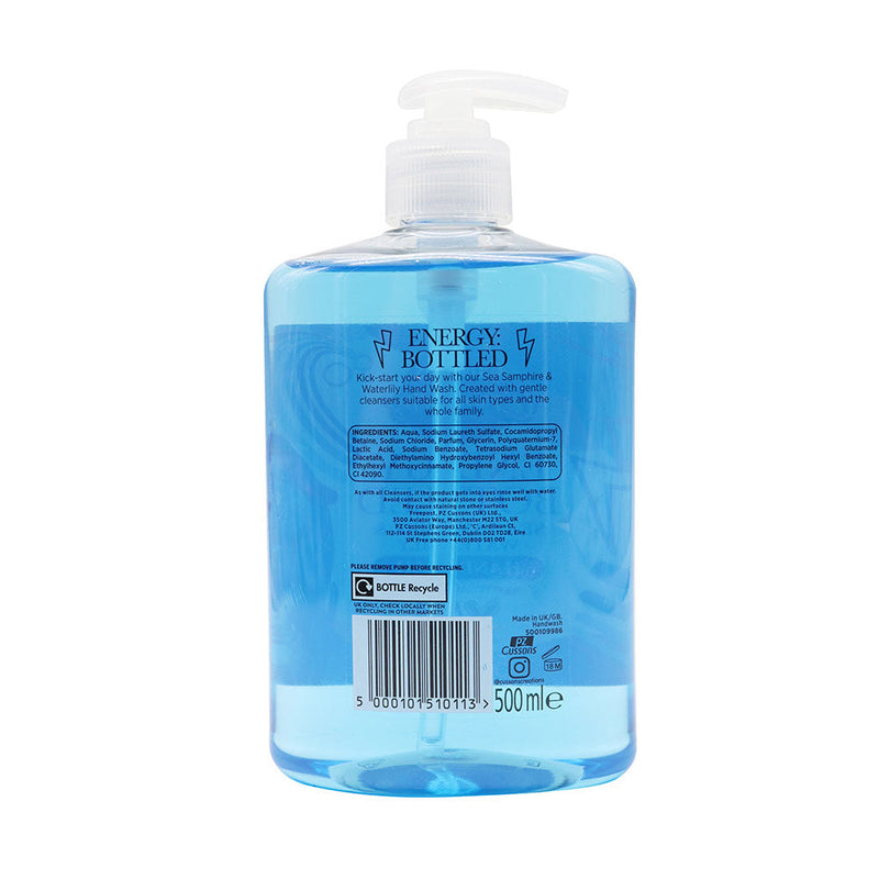 Cussons Energy Bottled Hand Wash Sea Samphire & Water Lily 500ML