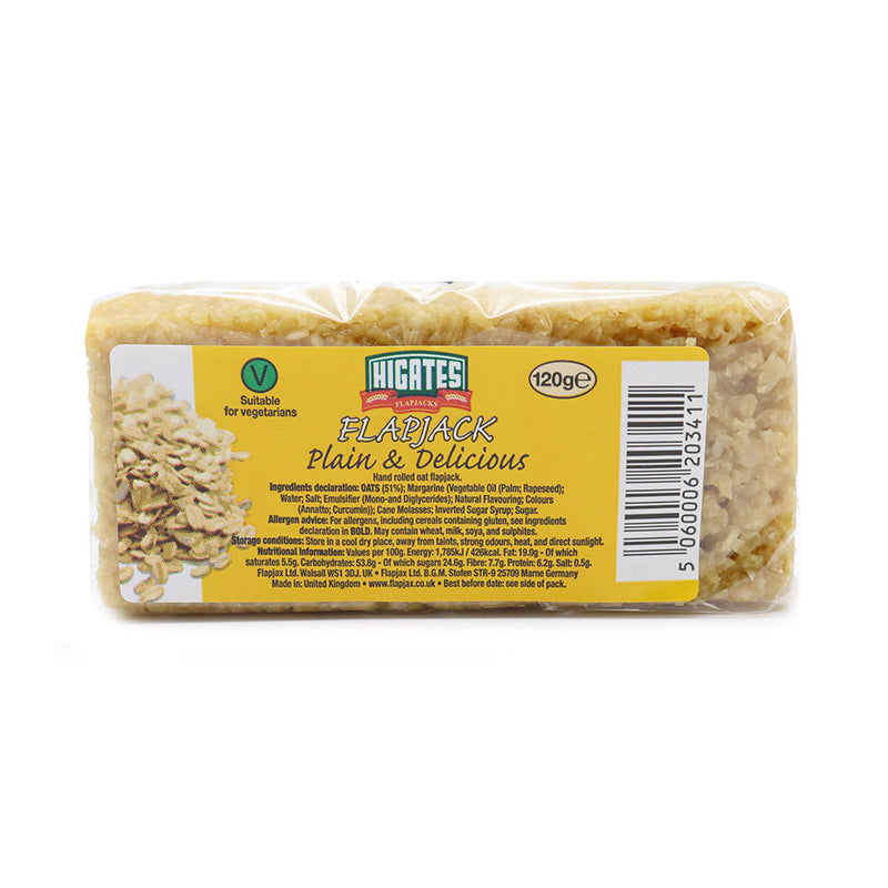 Higates Flapjack Plain & Delicious 120g x 3Pack