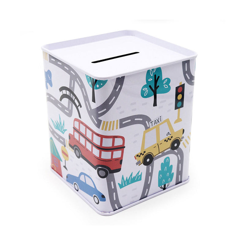 Square Money Tin