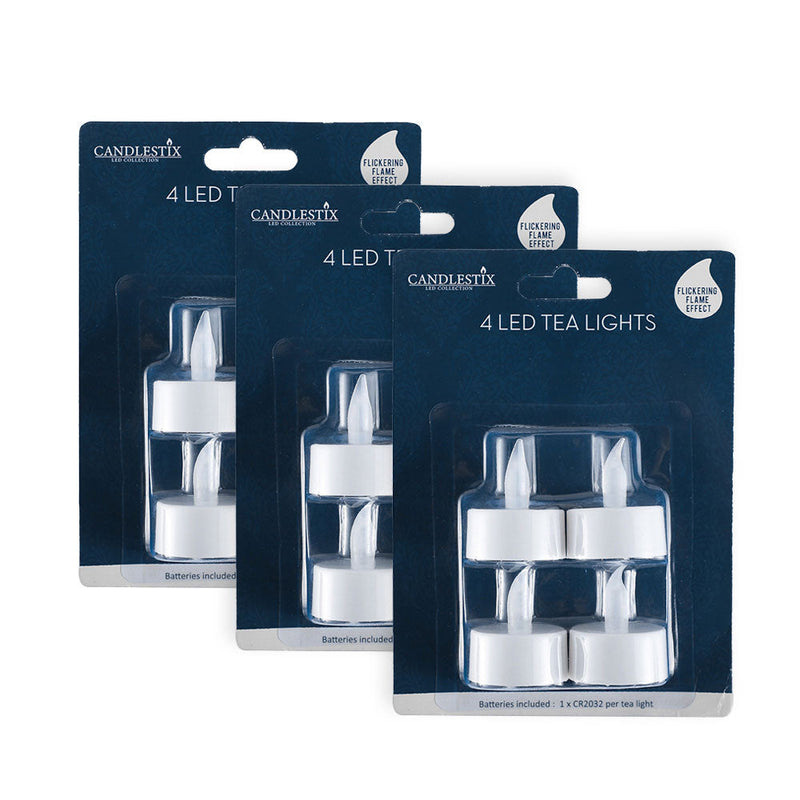 Candle LED Tealight 4PK