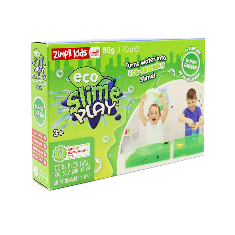 Eco-Friendly Slime Play Green