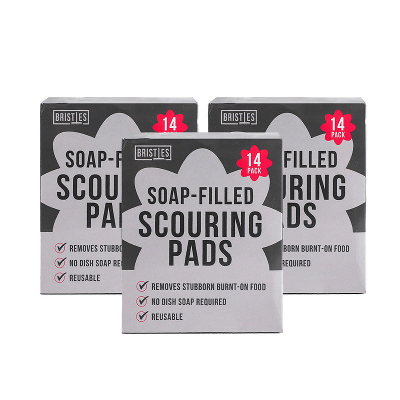 Soap Filled Scouring Pad 14PK