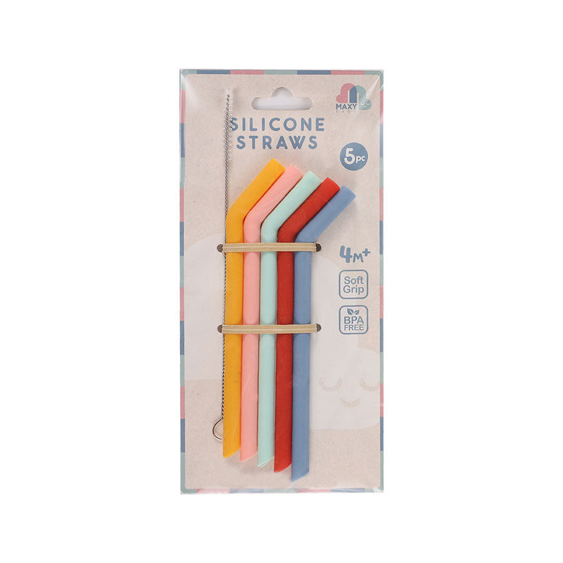 Silicone Straw 5PK