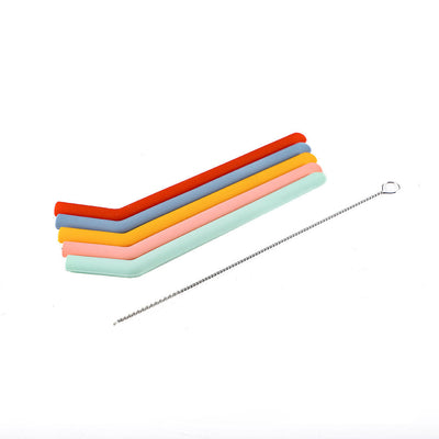 Silicone Straw 5PK