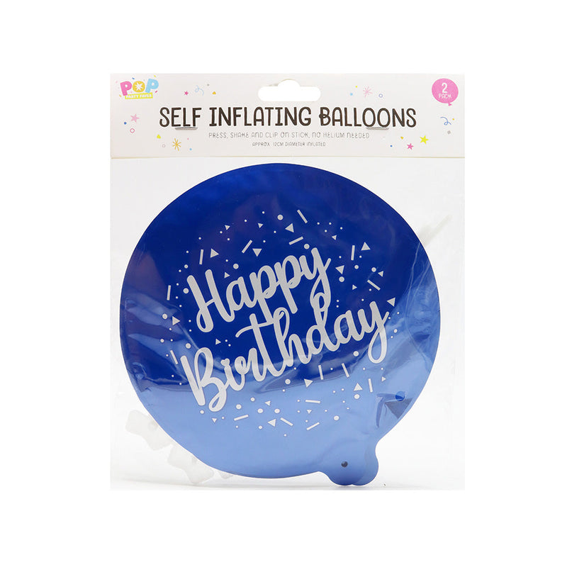 Birthday Self-Inflating Balloon 2Pack