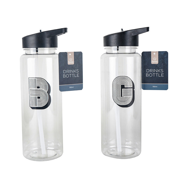 Letter Bottle B&G 700ML