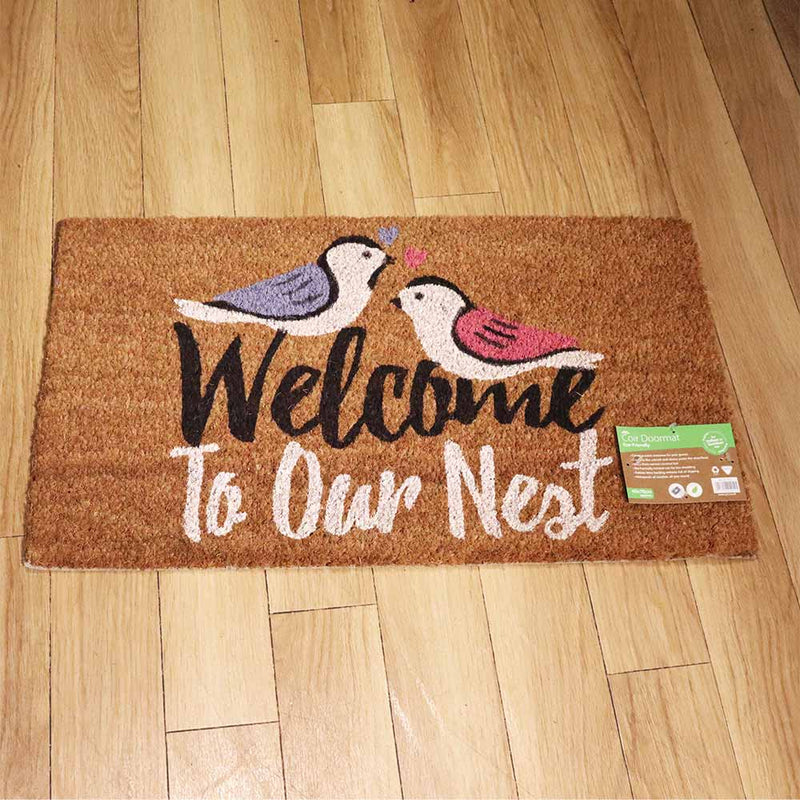 Welcome Coir Doormat 40x70cm