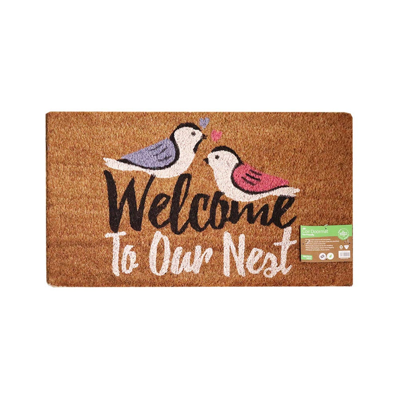 Welcome Coir Doormat 40x70cm
