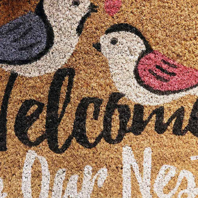 Welcome Coir Doormat 40x70cm
