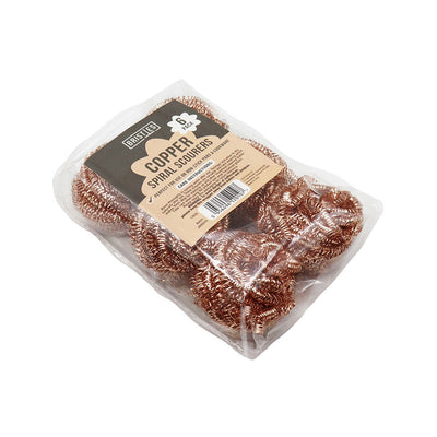 Copper Spiral Scourer 6Pack