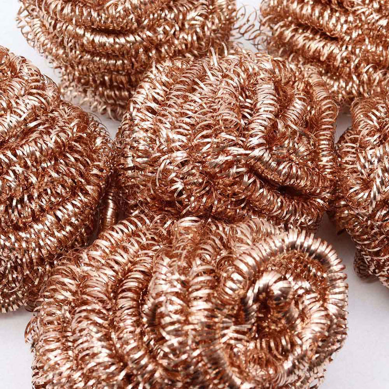 Copper Spiral Scourer 6Pack