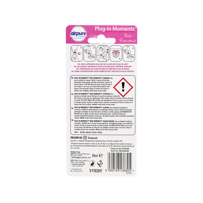 Airpure Plug In Oil Refill True Romance Air Freshener 20ML