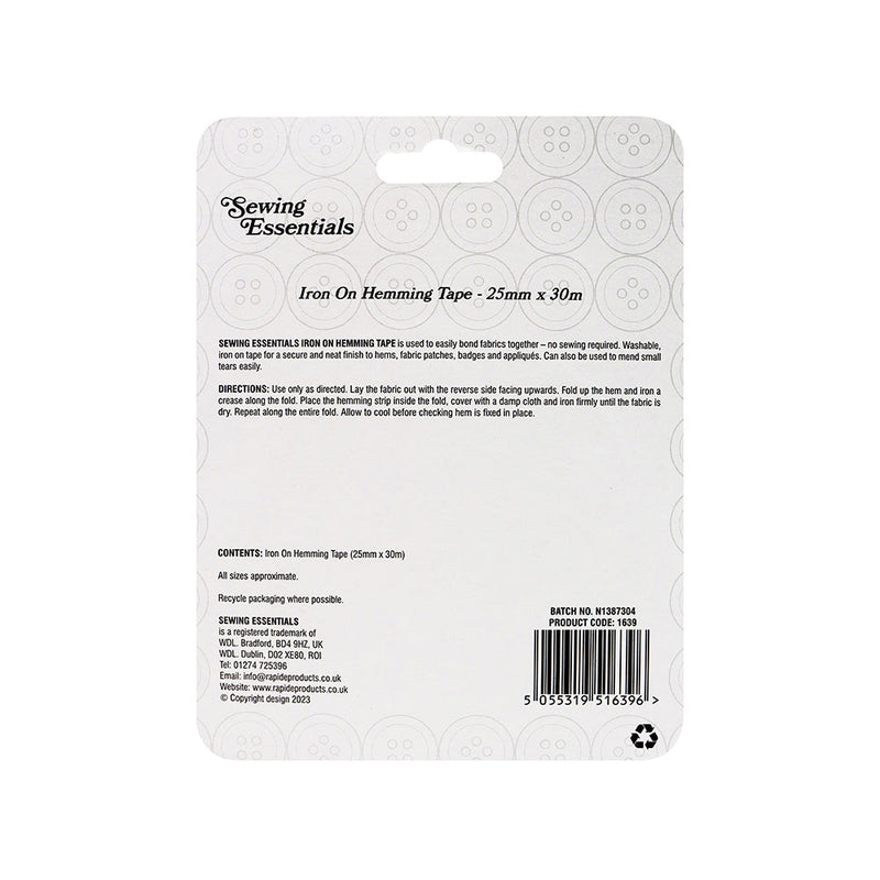 Iron On Hemming Tape 30M
