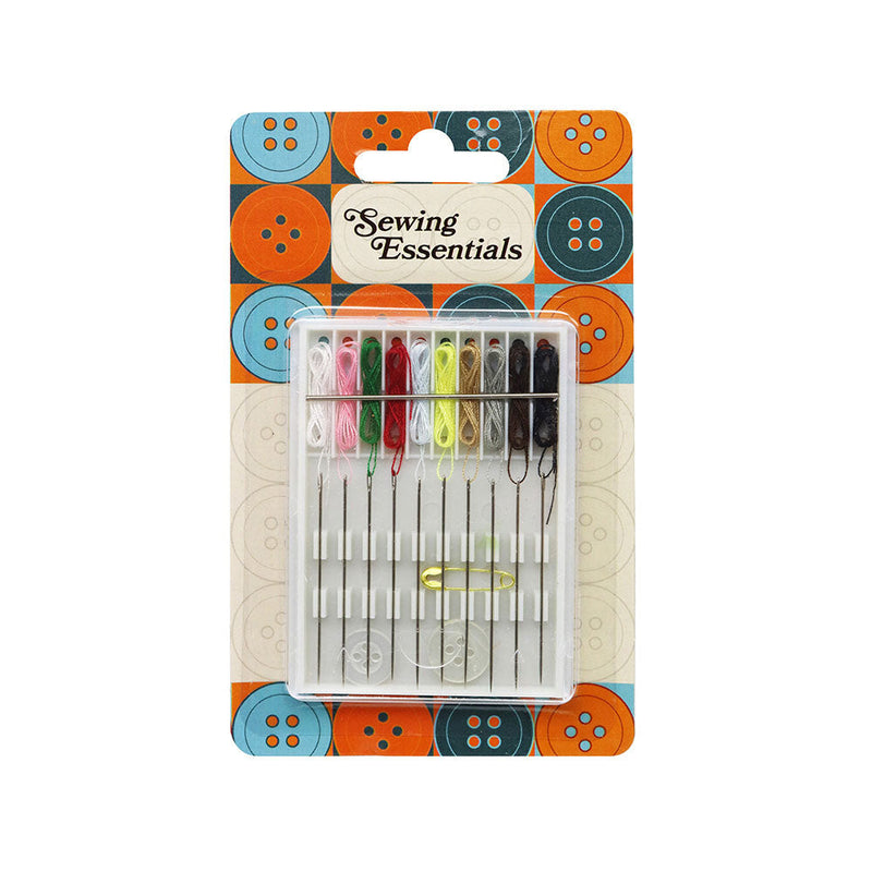 Sewing Threaded Needle Kit 10PK