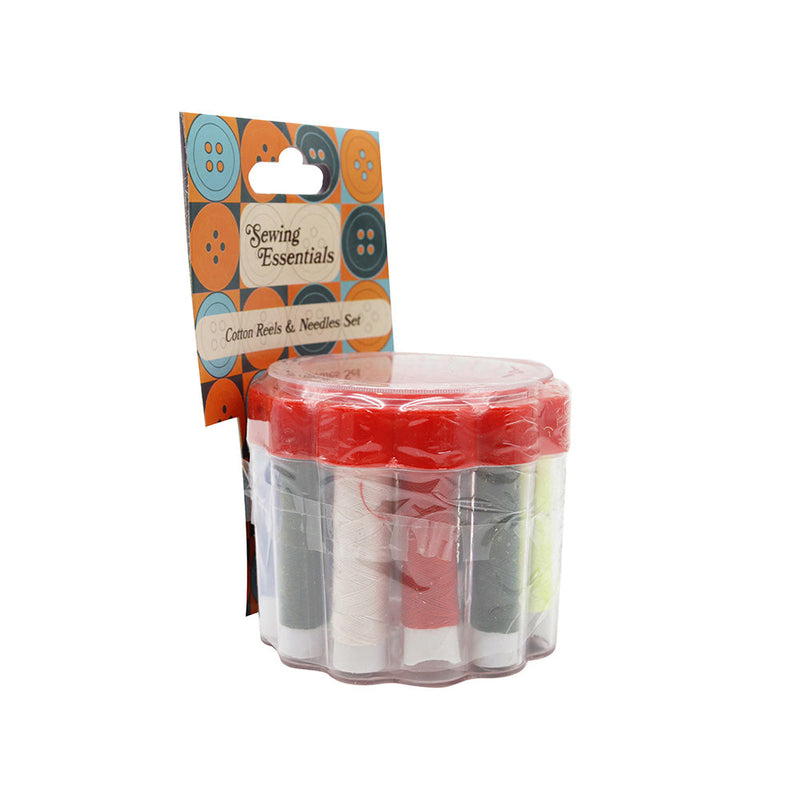 Cotton Reels & Needles Set 32PC