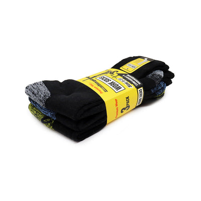 Mens Premium Wear Cotton Rich Work Socks 6-11 3Pairs
