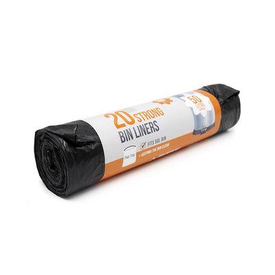 Black Bin Liners 50L 20S