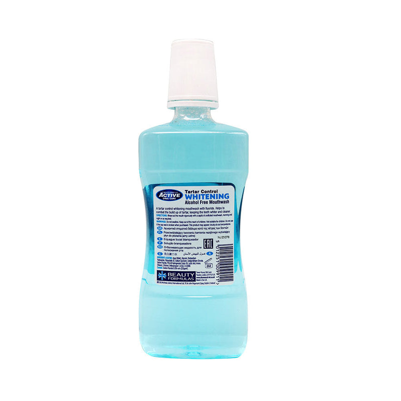 Active Tartar Control Whitening Mouthwash 500ML
