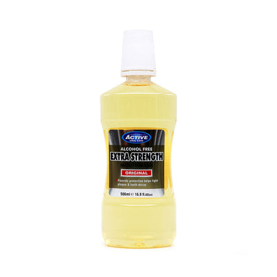 Active Extra Strength Mouthwash Original 500ML