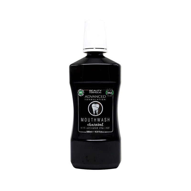 Beauty Formulas Advanced Formula Charcoal Mouthwash 500ML