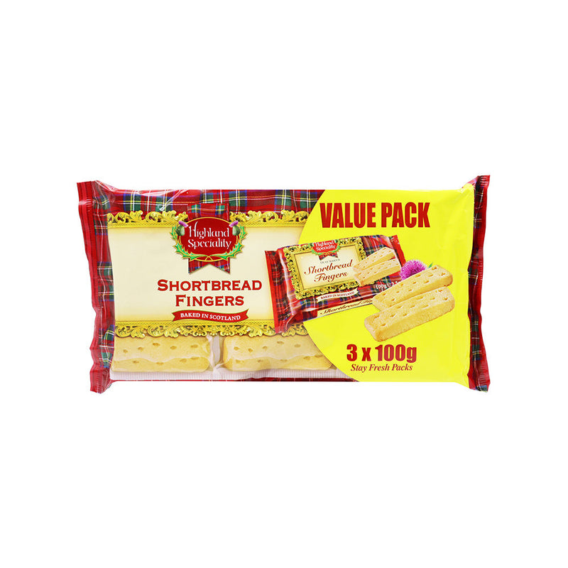 Highland Speciality Shortbread Fingers 100g