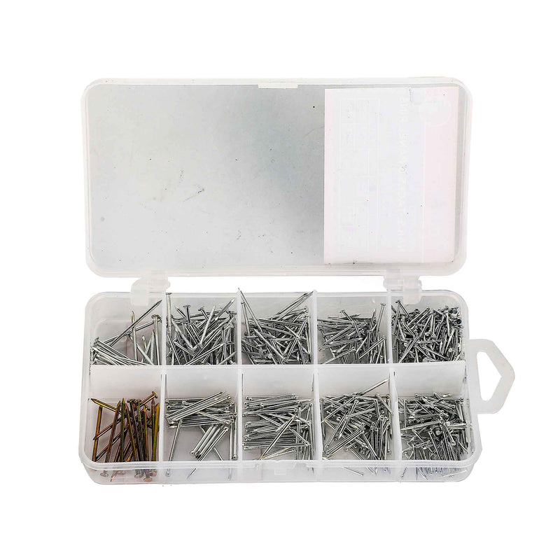 Nails, Tacks & Panel Pins 475 Assorted