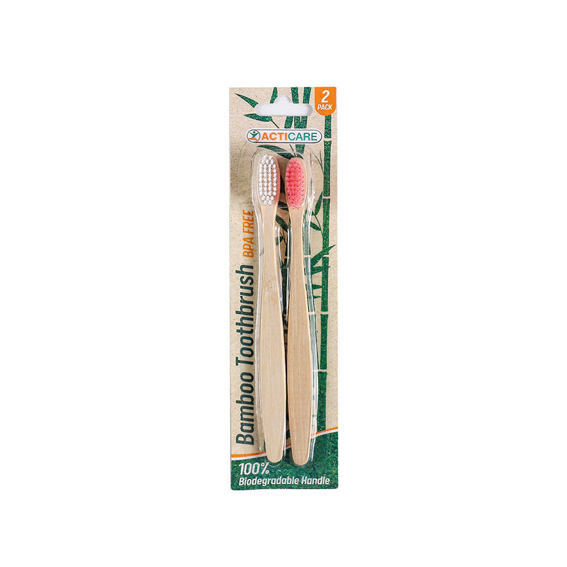 Bamboo Toothbrush 2PK