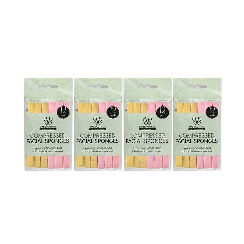 Compressed Facial Sponge 12 Pack