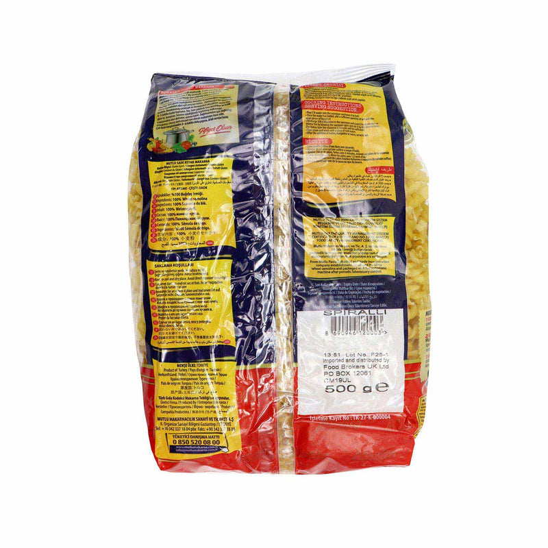 Mutlu Special Grande Fusilli 500g